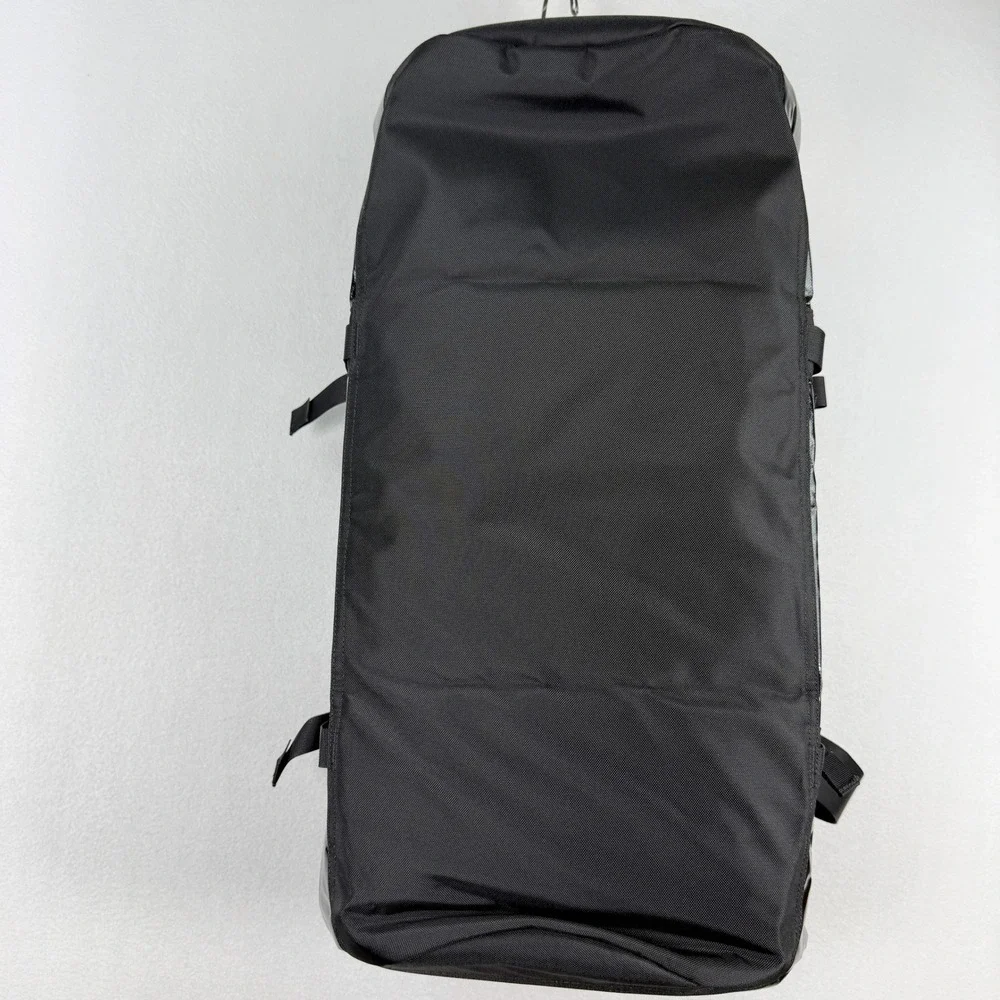 The North Face Base Camp Duffel 71L Size M Patent TNF Black Special Edition- New